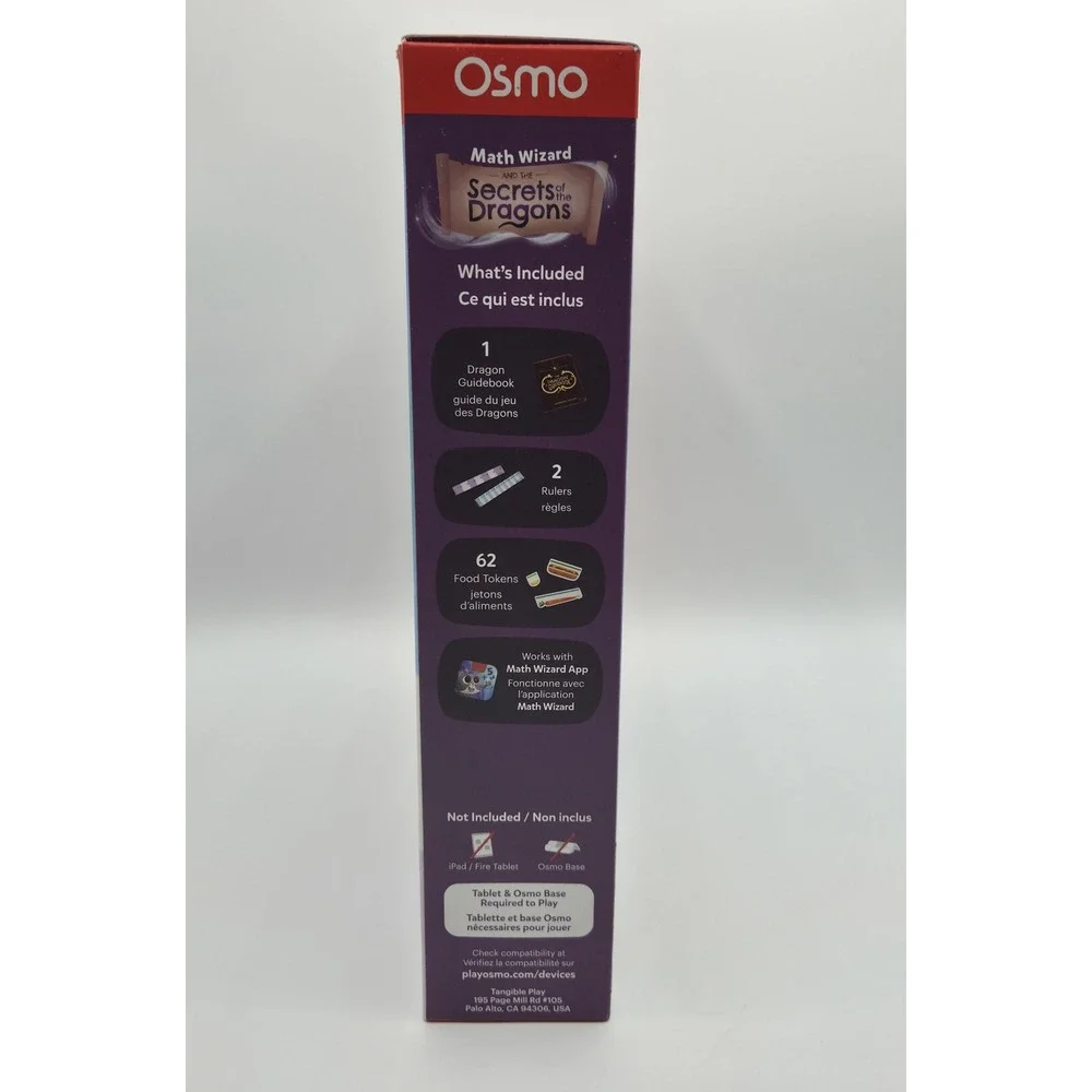 NIB Osmo Math Wizard and the Secrets of the Dragons‎ Measurement Game Ages 6-8